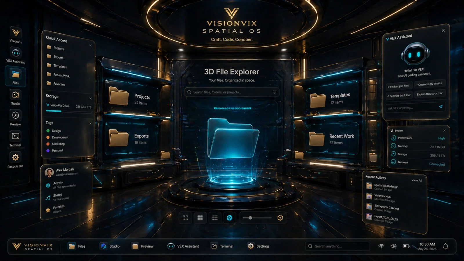 3D File Explorer